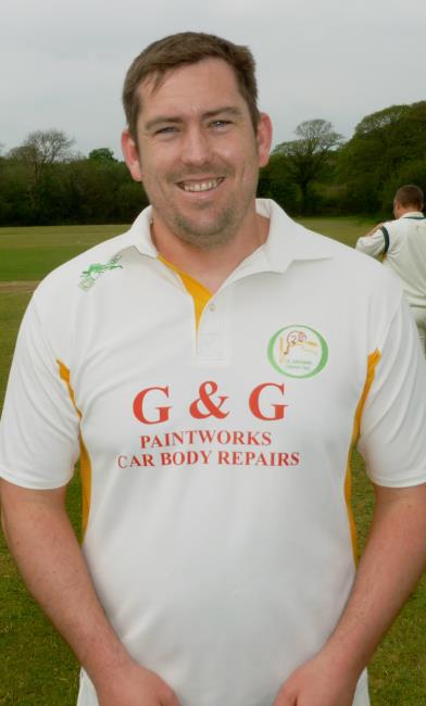 Andrew Palmer - amazing 8 wickets for Tish at Llanrhian 